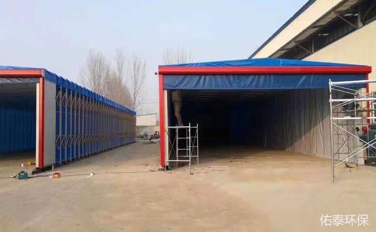 伸缩式喷漆房厂家 伸缩式喷漆房厂家