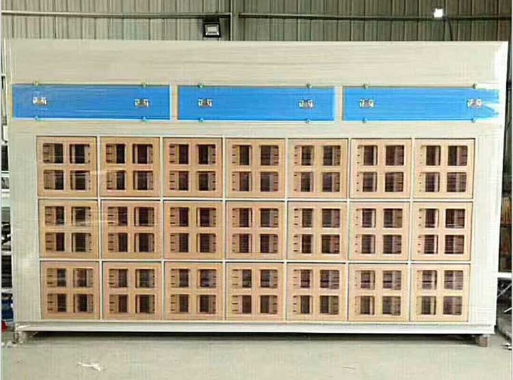 迷宫纸盒式环保干式喷漆台