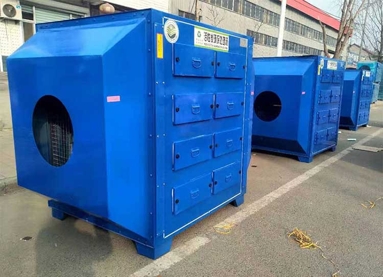 2万风量活性炭吸附箱 2万风量活性炭吸附箱