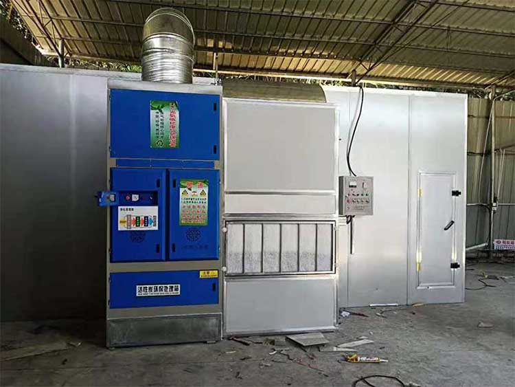 汽车喷漆房活性炭光氧一体机