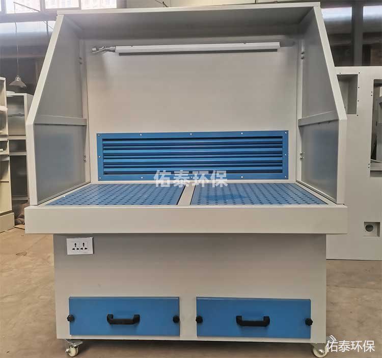 1.2m长打磨除尘工作台参数详情表