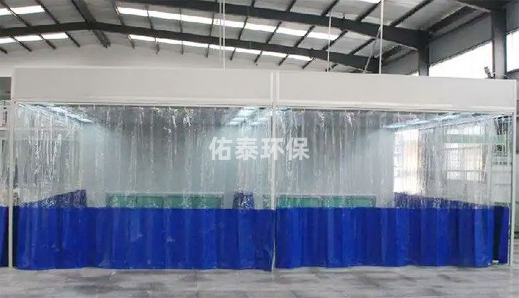 汽车无尘打磨除尘房施工方案