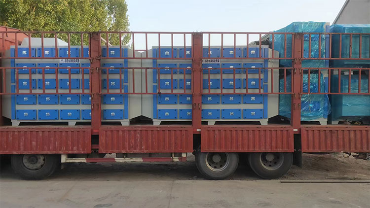 6万风量活性炭吸附箱 6万风量活性炭吸附箱